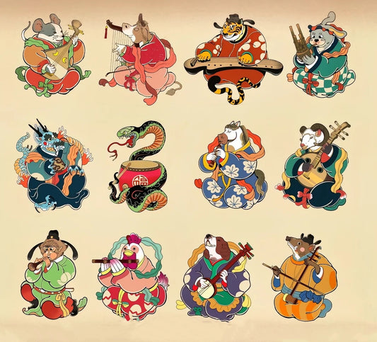 The secrets of the twelve Chinese zodiac animals