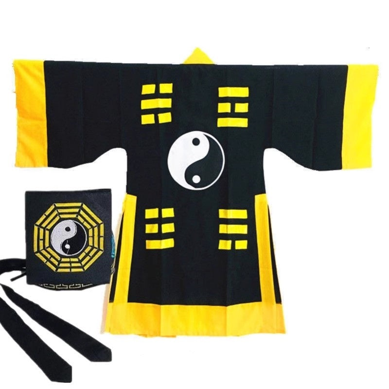 Taoist clothing, Taoist robe, male Taoist's long gown, Taoist garment, ritual robe, scripture robe