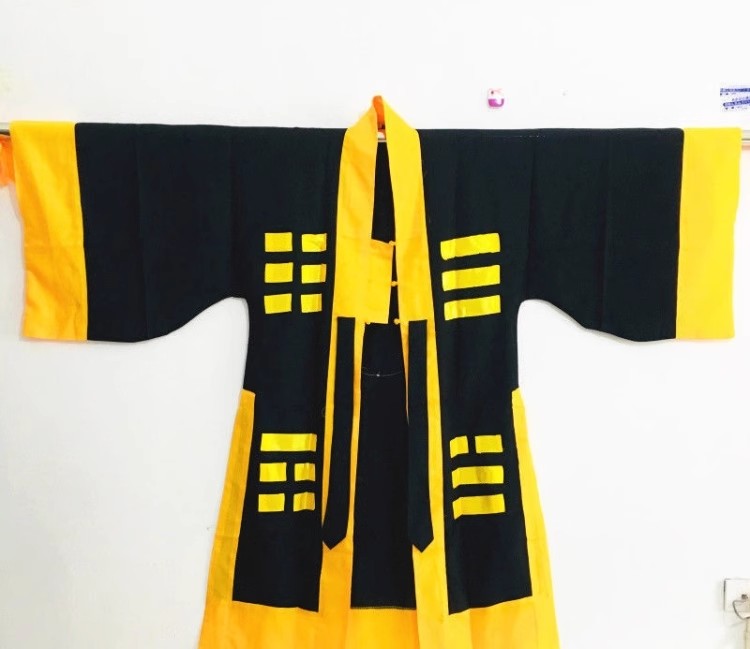 Taoist clothing, Taoist robe, male Taoist's long gown, Taoist garment, ritual robe, scripture robe