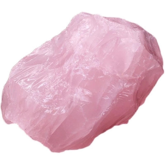 Unpolluted raw stone powder crystal peach blossom raw stone